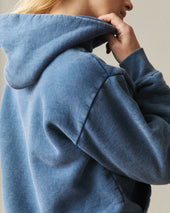 Unisex American Vintage Pullover Wash Marine Navy