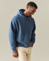 Unisex American Vintage Pullover Wash Marine Navy