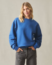 Unisex American Vintage Crew Sweatshirt - Blue Quartz