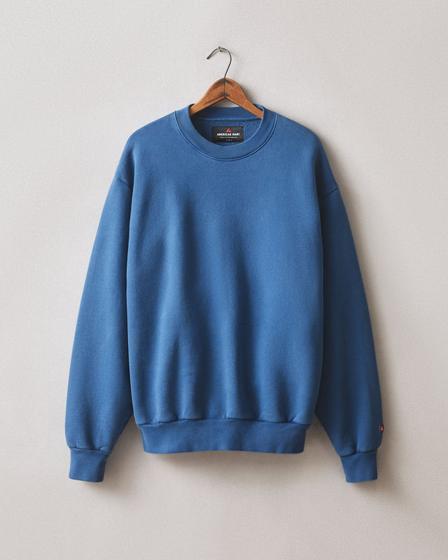 Unisex American Vintage Crew Sweatshirt - Blue Quartz