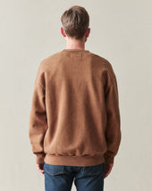 Unisex American Vintage Crew Sweatshirt Wash Toffee