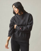 Unisex American Vintage Crew Sweatshirt - Washed Black