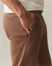 Men's Straight Sweatpant - Cocoa