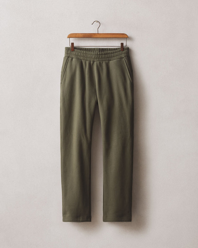Men's Straight Sweatpant - Deep Olive