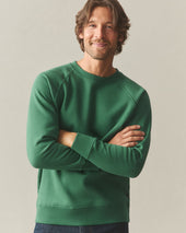 Men S Midweight Crewneck Green