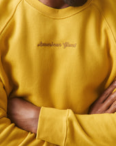 Men S Midweight Crewneck Nugget Gold