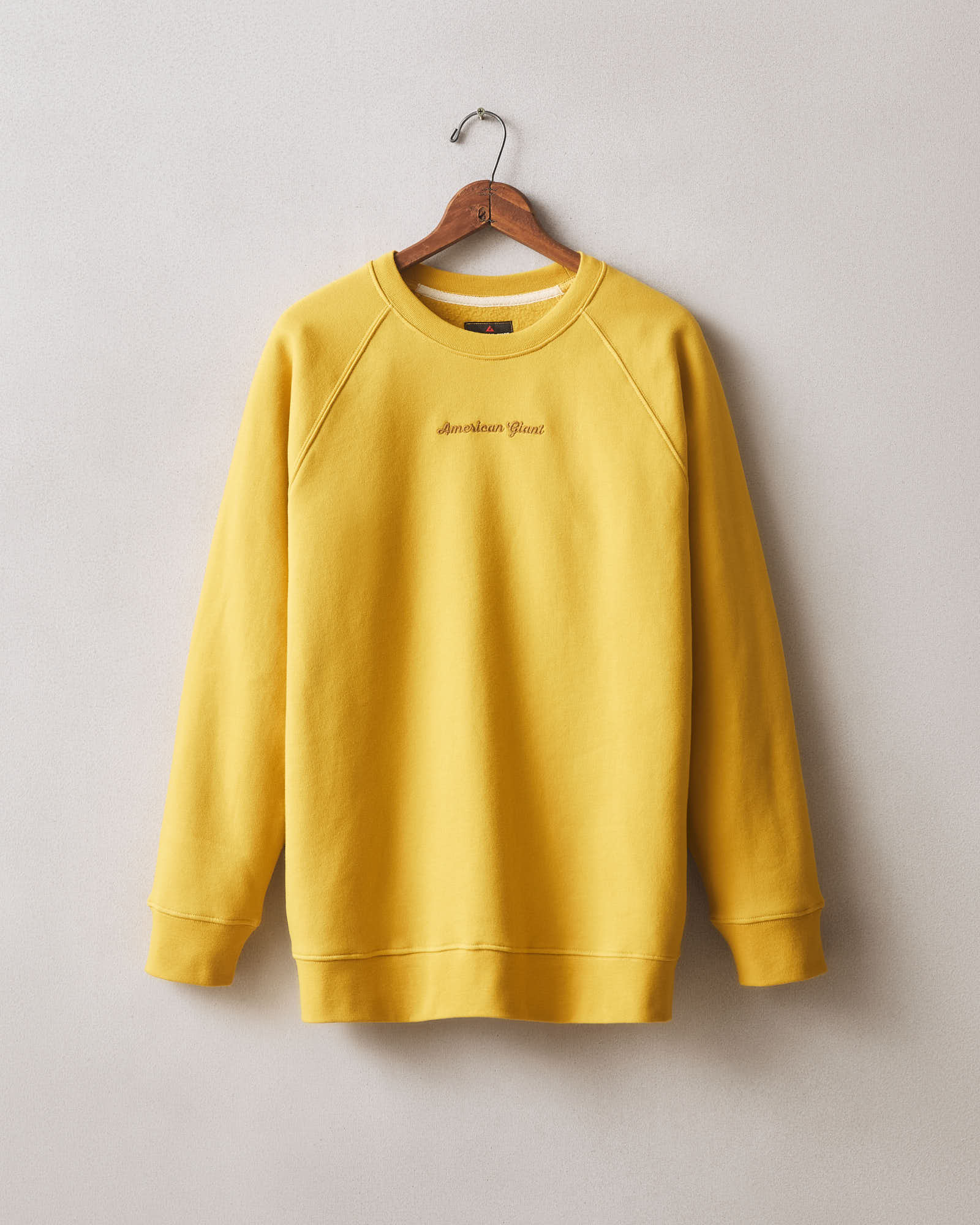 Men S Midweight Crewneck Nugget Gold