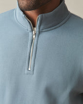 Men's Midweight Half Zip - Stormy Weather