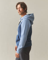 Men S Raglan Colorblock Midweight Full Zip Dark Infinity