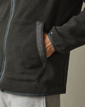 Men S Active Fleece Full Zip Vintage