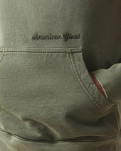 Men S Vintage Wash Classic Pullover Washed Deep