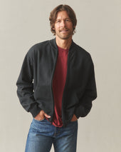 Men S Lined Bomber Jacket