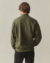 Men S Fleece Bomber Jacket Deep