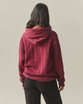 Unisex Heavyweight Onion Stitch Pullover Pomegranate