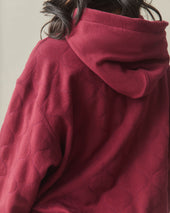 Unisex Heavyweight Onion Stitch Pullover Pomegranate