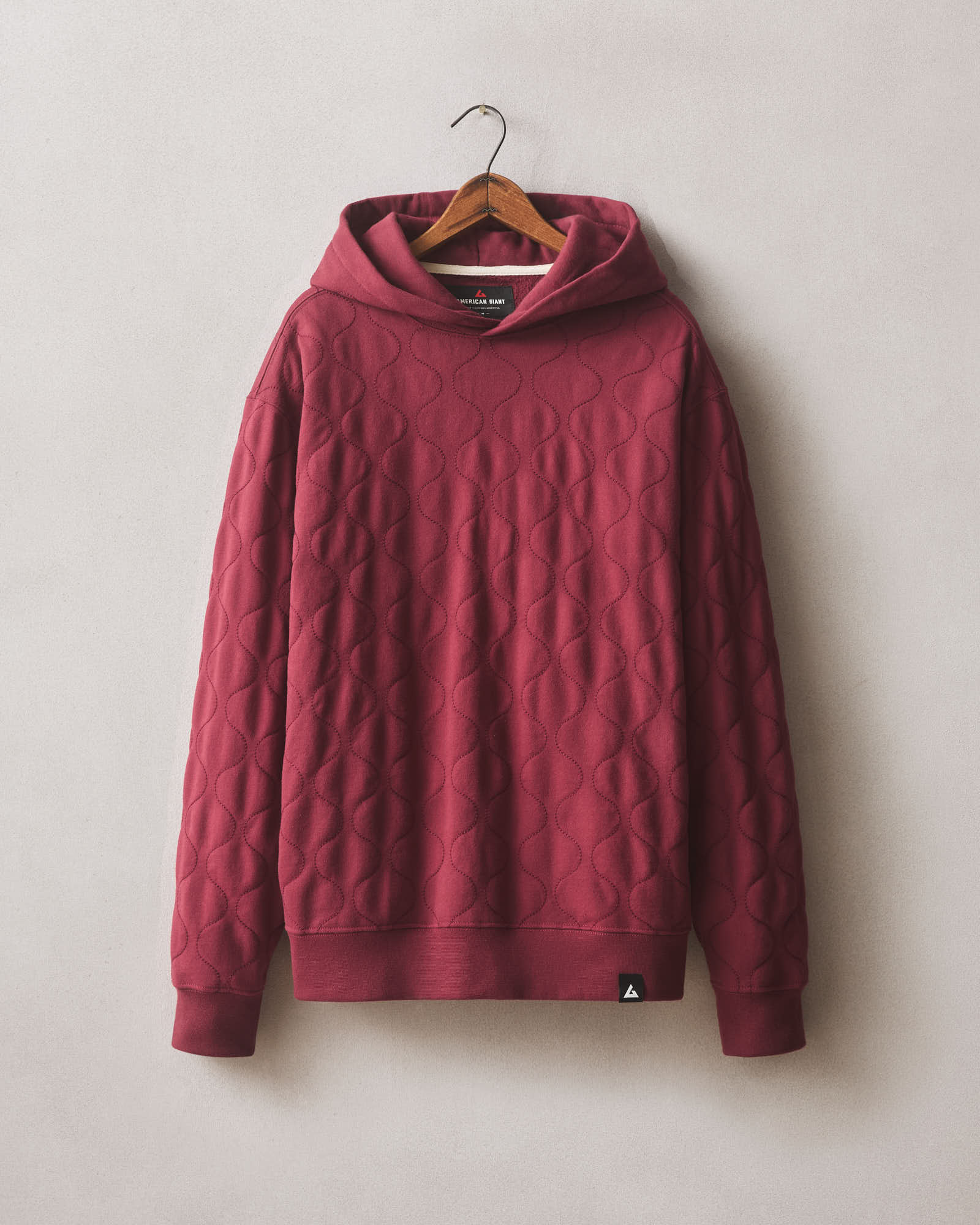 Unisex Heavyweight Onion Stitch Pullover Pomegranate