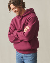 Unisex American Vintage Pullover Beet Red