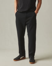 Men S French Terry Straight Pant