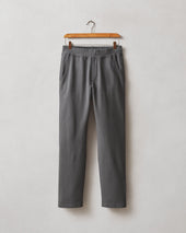 Men S French Terry Straight Pant Dark
