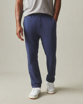 Men S French Terry Straight Pant True