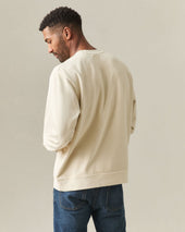 Unisex Relaxed French Terry Crew Sweatshirt Valentine S Day Cotton
