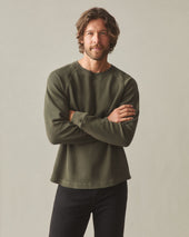 Men S French Rib Crew