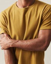 Men S Brushed Crew Tee Tapenade Solid