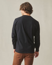Men S Long Sleeve Pocket Tee