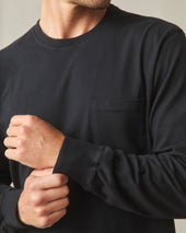 Men S Long Sleeve Pocket Tee