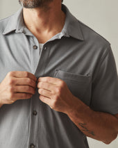 Men S Resort Shirt Silent Storm