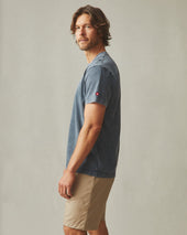Men's Vintage Crew Tee - Mineral Wash Metropolitan Grey