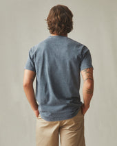 Men's Vintage Crew Tee - Mineral Wash Metropolitan Grey