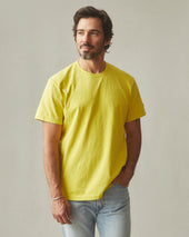 Men's Vintage Crew Tee - Washed Snake Eye