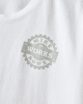 Men's Vintage Crew Tee Mike Rowe - White