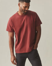 Men's Everest Tee - Russet Brown