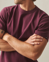 Men's Rib Tee - Black Amber
