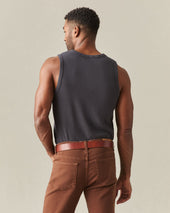 Men's Rib Tank - Metropolitan Grey