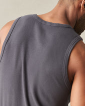 Men's Rib Tank - Metropolitan Grey