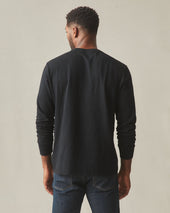 Men S Premium Slub Crew Tee Long Sleeve
