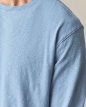 Men S Premium Slub Crew Tee Long Sleeve Infinity