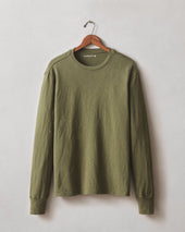 Men S Premium Slub Long Sleeve Crew Tee