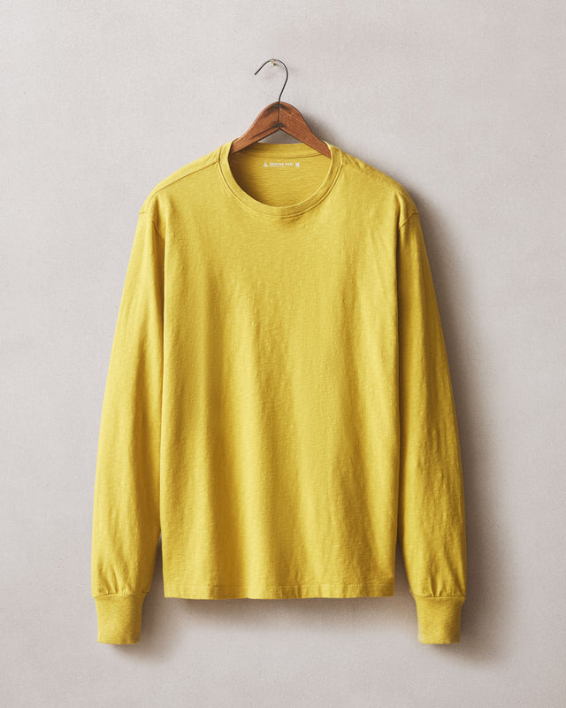 Men S Premium Slub Crew Tee Long Sleeve Arrowwood
