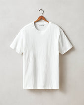 Men S Premium Slub Crew Tee Bone