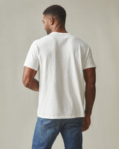 Men S Premium Slub Crew Tee Bone