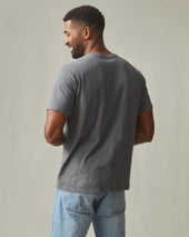 Men S Premium Slub Crew Tee Iron
