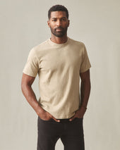 Men's Premium Slub Crew Tee - Lemon Pepper