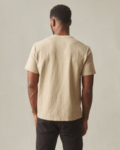 Men's Premium Slub Crew Tee - Lemon Pepper