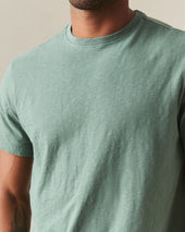 Men S Premium Slub Crew Tee Dark