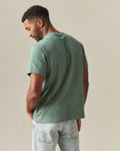 Men S Premium Slub Crew Tee Dark