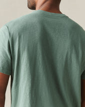 Men S Premium Slub Crew Tee Dark